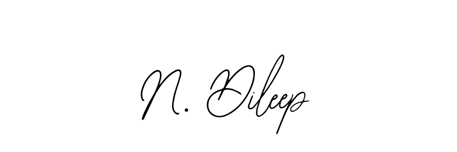 Similarly Bearetta-2O07w is the best handwritten signature design. Signature creator online .You can use it as an online autograph creator for name N. Dileep. N. Dileep signature style 12 images and pictures png