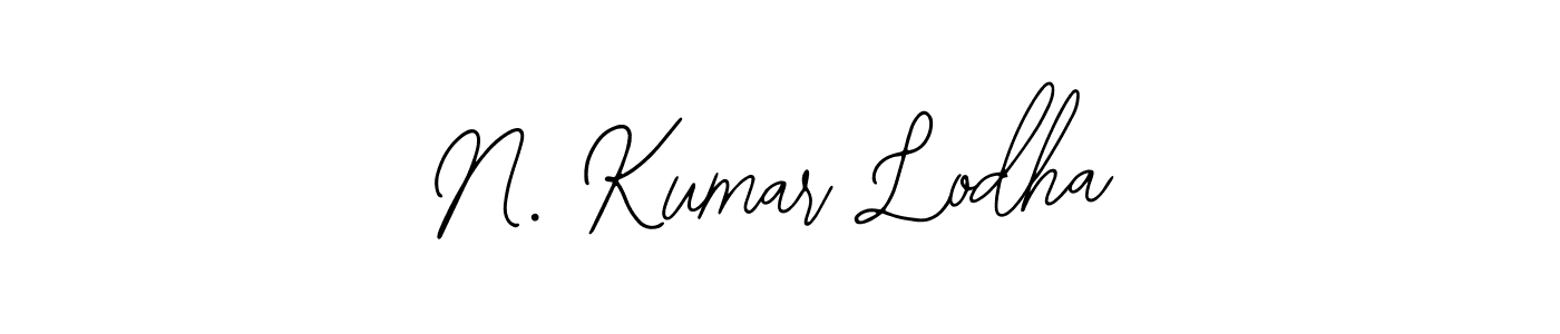 Create a beautiful signature design for name N. Kumar Lodha. With this signature (Bearetta-2O07w) fonts, you can make a handwritten signature for free. N. Kumar Lodha signature style 12 images and pictures png