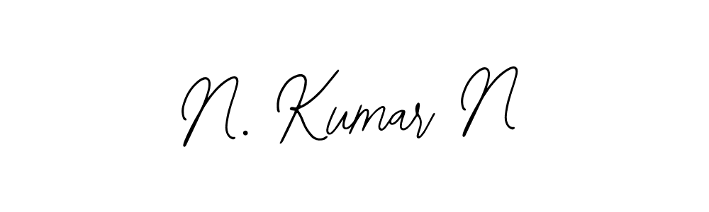 N. Kumar N stylish signature style. Best Handwritten Sign (Bearetta-2O07w) for my name. Handwritten Signature Collection Ideas for my name N. Kumar N. N. Kumar N signature style 12 images and pictures png