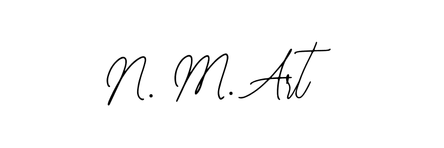 Make a beautiful signature design for name N. M. Art. Use this online signature maker to create a handwritten signature for free. N. M. Art signature style 12 images and pictures png