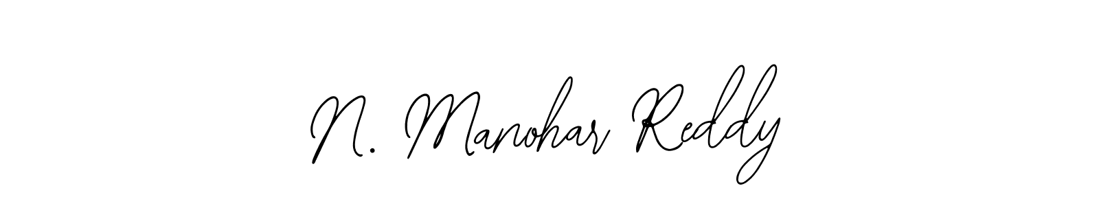 How to make N. Manohar Reddy signature? Bearetta-2O07w is a professional autograph style. Create handwritten signature for N. Manohar Reddy name. N. Manohar Reddy signature style 12 images and pictures png