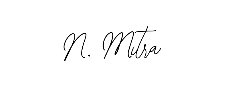 Bearetta-2O07w is a professional signature style that is perfect for those who want to add a touch of class to their signature. It is also a great choice for those who want to make their signature more unique. Get N. Mitra name to fancy signature for free. N. Mitra signature style 12 images and pictures png