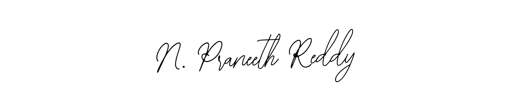 How to make N. Praneeth Reddy signature? Bearetta-2O07w is a professional autograph style. Create handwritten signature for N. Praneeth Reddy name. N. Praneeth Reddy signature style 12 images and pictures png