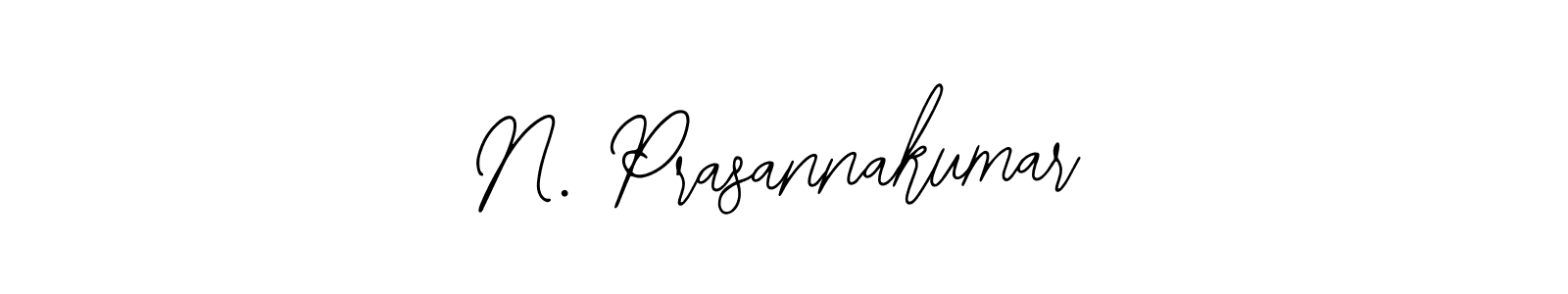 Create a beautiful signature design for name N. Prasannakumar. With this signature (Bearetta-2O07w) fonts, you can make a handwritten signature for free. N. Prasannakumar signature style 12 images and pictures png