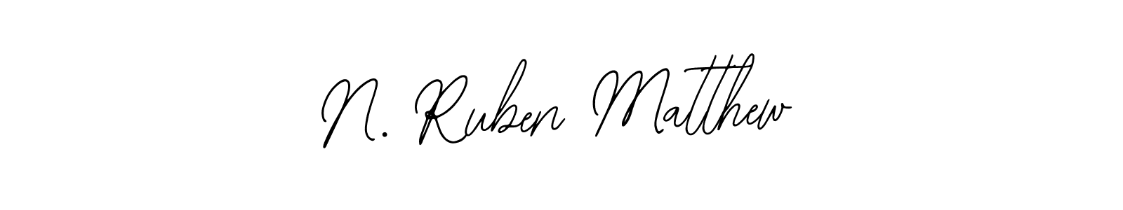 It looks lik you need a new signature style for name N. Ruben Matthew. Design unique handwritten (Bearetta-2O07w) signature with our free signature maker in just a few clicks. N. Ruben Matthew signature style 12 images and pictures png