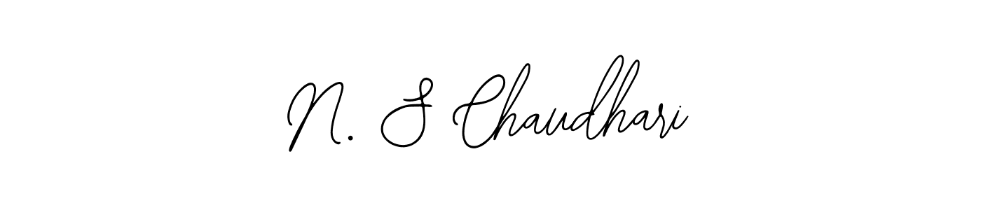 How to make N. S Chaudhari signature? Bearetta-2O07w is a professional autograph style. Create handwritten signature for N. S Chaudhari name. N. S Chaudhari signature style 12 images and pictures png