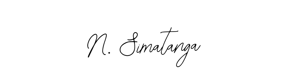 Here are the top 10 professional signature styles for the name N. Simatanga. These are the best autograph styles you can use for your name. N. Simatanga signature style 12 images and pictures png