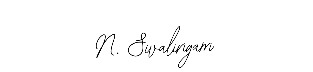 Make a beautiful signature design for name N. Sivalingam. Use this online signature maker to create a handwritten signature for free. N. Sivalingam signature style 12 images and pictures png