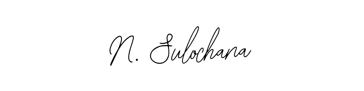 Use a signature maker to create a handwritten signature online. With this signature software, you can design (Bearetta-2O07w) your own signature for name N. Sulochana. N. Sulochana signature style 12 images and pictures png