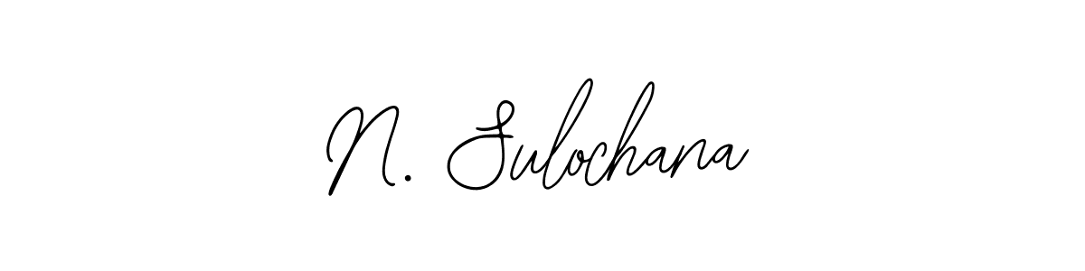 Create a beautiful signature design for name N. Sulochana. With this signature (Bearetta-2O07w) fonts, you can make a handwritten signature for free. N. Sulochana signature style 12 images and pictures png