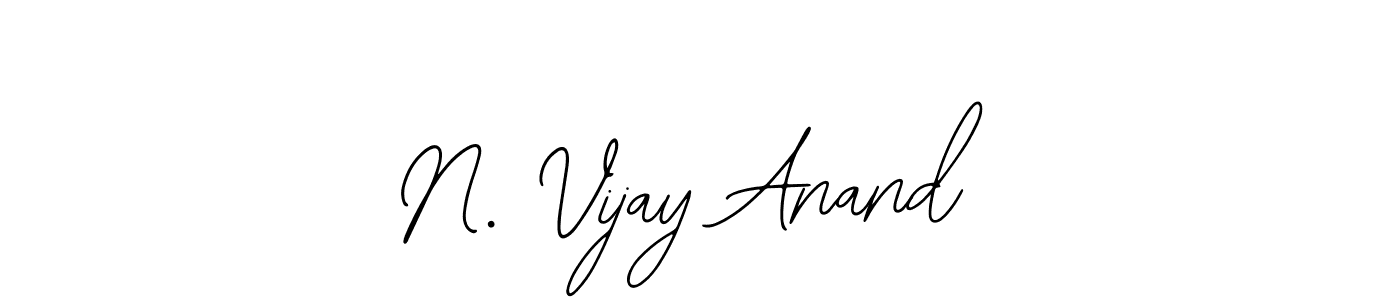 Make a beautiful signature design for name N. Vijay Anand. With this signature (Bearetta-2O07w) style, you can create a handwritten signature for free. N. Vijay Anand signature style 12 images and pictures png