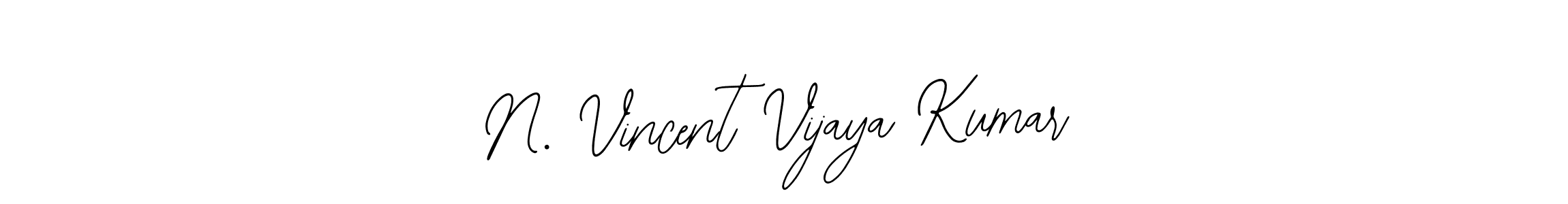 See photos of N. Vincent Vijaya Kumar official signature by Spectra . Check more albums & portfolios. Read reviews & check more about Bearetta-2O07w font. N. Vincent Vijaya Kumar signature style 12 images and pictures png