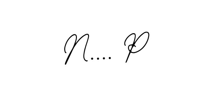 N.... P stylish signature style. Best Handwritten Sign (Bearetta-2O07w) for my name. Handwritten Signature Collection Ideas for my name N.... P. N.... P signature style 12 images and pictures png