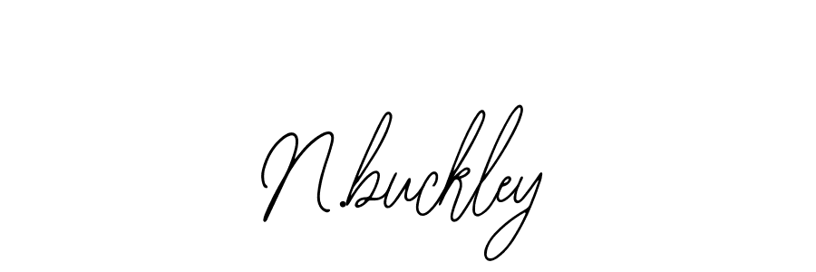 Make a beautiful signature design for name N.buckley. Use this online signature maker to create a handwritten signature for free. N.buckley signature style 12 images and pictures png