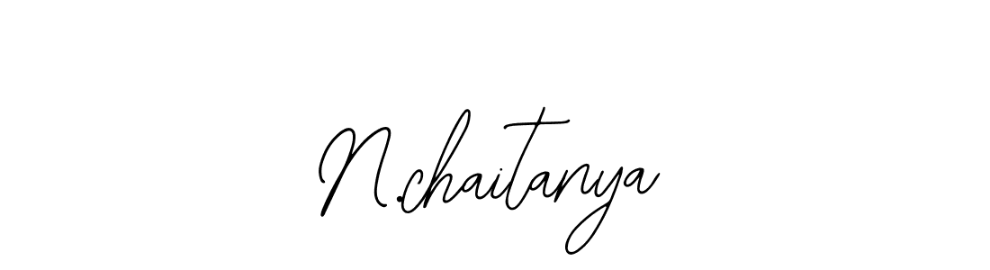 Use a signature maker to create a handwritten signature online. With this signature software, you can design (Bearetta-2O07w) your own signature for name N.chaitanya. N.chaitanya signature style 12 images and pictures png