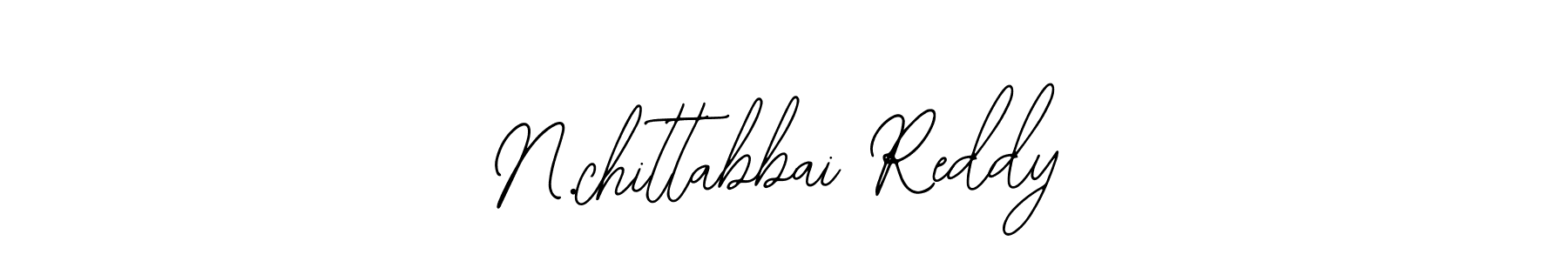 How to make N.chittabbai Reddy signature? Bearetta-2O07w is a professional autograph style. Create handwritten signature for N.chittabbai Reddy name. N.chittabbai Reddy signature style 12 images and pictures png