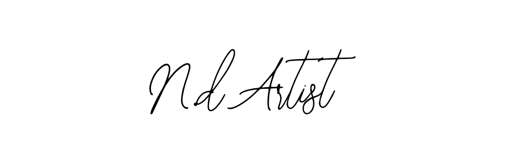 Also You can easily find your signature by using the search form. We will create N.d Artist name handwritten signature images for you free of cost using Bearetta-2O07w sign style. N.d Artist signature style 12 images and pictures png