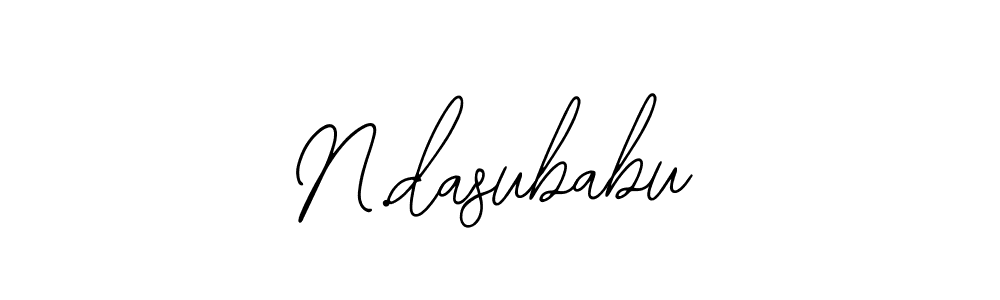 How to Draw N.dasubabu signature style? Bearetta-2O07w is a latest design signature styles for name N.dasubabu. N.dasubabu signature style 12 images and pictures png
