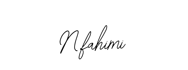 Also You can easily find your signature by using the search form. We will create N.fahimi name handwritten signature images for you free of cost using Bearetta-2O07w sign style. N.fahimi signature style 12 images and pictures png