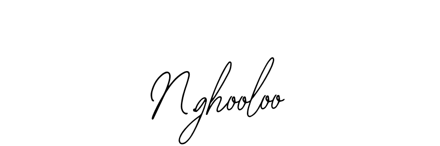 N.ghooloo stylish signature style. Best Handwritten Sign (Bearetta-2O07w) for my name. Handwritten Signature Collection Ideas for my name N.ghooloo. N.ghooloo signature style 12 images and pictures png