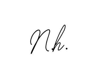 Also You can easily find your signature by using the search form. We will create N.h. name handwritten signature images for you free of cost using Bearetta-2O07w sign style. N.h. signature style 12 images and pictures png