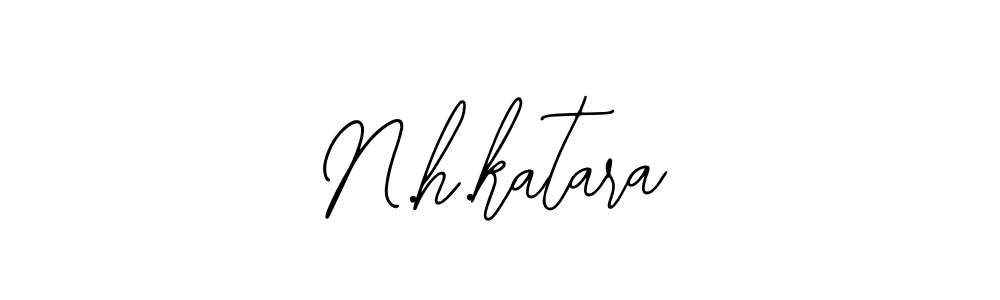 Once you've used our free online signature maker to create your best signature Bearetta-2O07w style, it's time to enjoy all of the benefits that N.h.katara name signing documents. N.h.katara signature style 12 images and pictures png