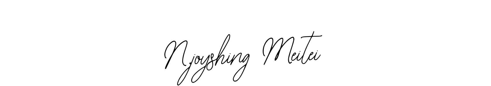 How to make N.joyshing Meitei signature? Bearetta-2O07w is a professional autograph style. Create handwritten signature for N.joyshing Meitei name. N.joyshing Meitei signature style 12 images and pictures png
