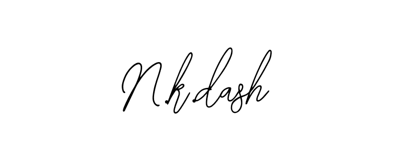 You can use this online signature creator to create a handwritten signature for the name N.k.dash. This is the best online autograph maker. N.k.dash signature style 12 images and pictures png