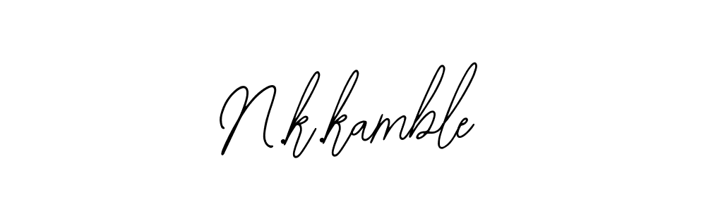 Also You can easily find your signature by using the search form. We will create N.k.kamble name handwritten signature images for you free of cost using Bearetta-2O07w sign style. N.k.kamble signature style 12 images and pictures png