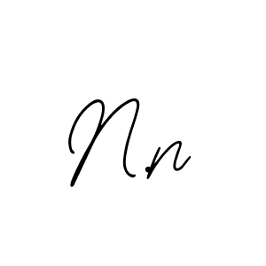 Also we have N.n name is the best signature style. Create professional handwritten signature collection using Bearetta-2O07w autograph style. N.n signature style 12 images and pictures png