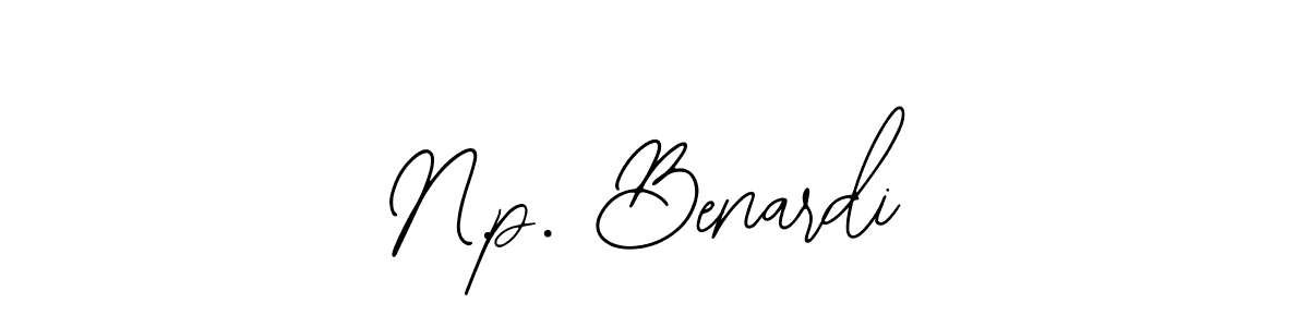 Check out images of Autograph of N.p. Benardi name. Actor N.p. Benardi Signature Style. Bearetta-2O07w is a professional sign style online. N.p. Benardi signature style 12 images and pictures png