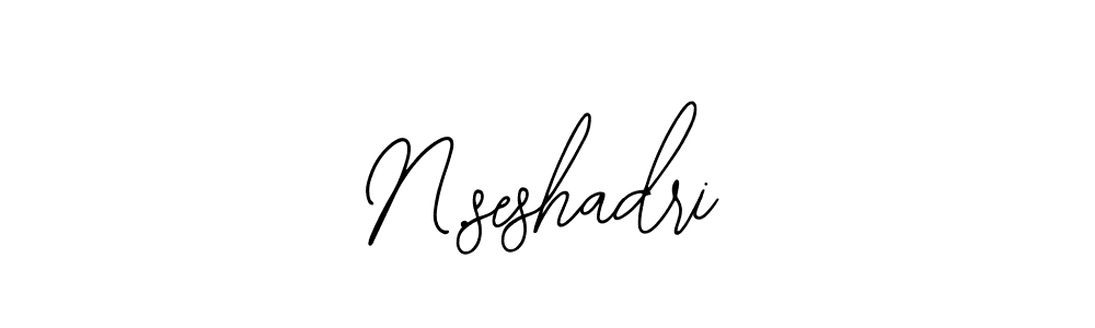 Similarly Bearetta-2O07w is the best handwritten signature design. Signature creator online .You can use it as an online autograph creator for name N.seshadri. N.seshadri signature style 12 images and pictures png