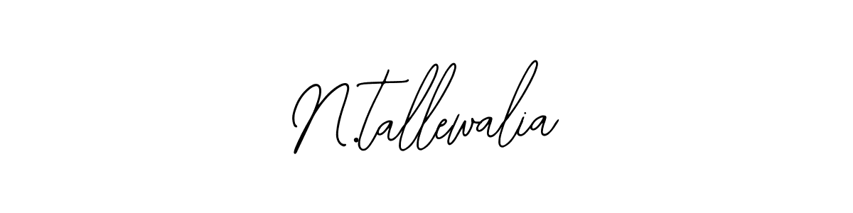Similarly Bearetta-2O07w is the best handwritten signature design. Signature creator online .You can use it as an online autograph creator for name N.tallewalia. N.tallewalia signature style 12 images and pictures png