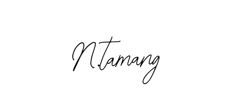 Make a beautiful signature design for name N.tamang. Use this online signature maker to create a handwritten signature for free. N.tamang signature style 12 images and pictures png