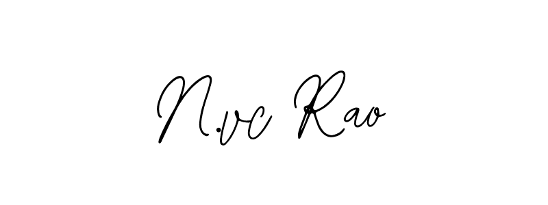 Once you've used our free online signature maker to create your best signature Bearetta-2O07w style, it's time to enjoy all of the benefits that N.vc Rao name signing documents. N.vc Rao signature style 12 images and pictures png