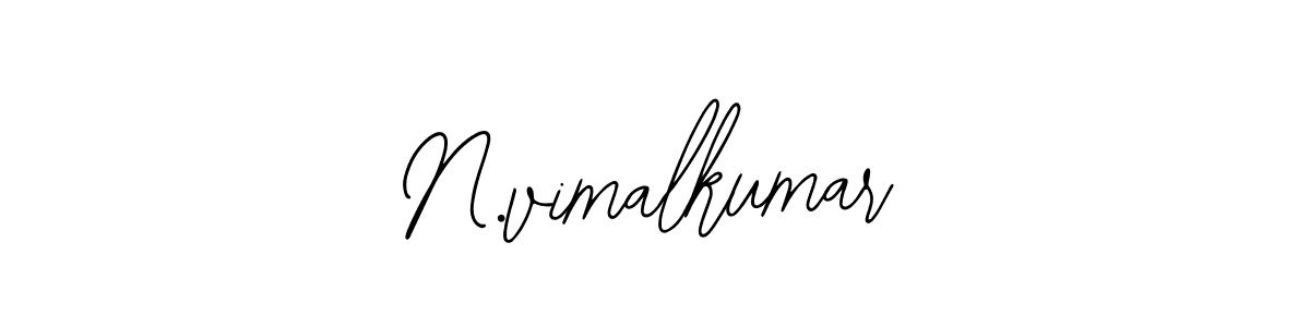 Create a beautiful signature design for name N.vimalkumar. With this signature (Bearetta-2O07w) fonts, you can make a handwritten signature for free. N.vimalkumar signature style 12 images and pictures png