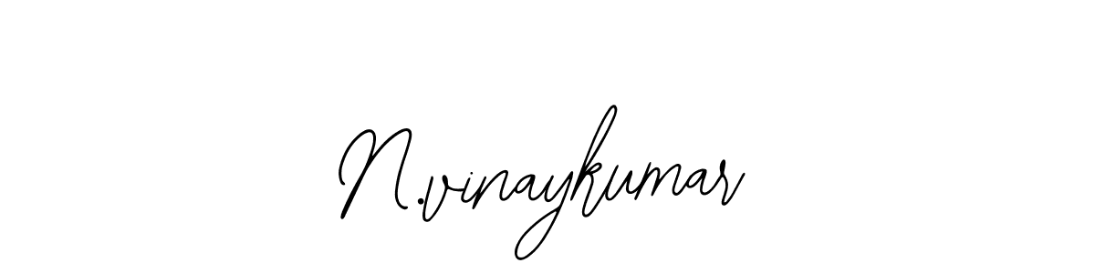 Design your own signature with our free online signature maker. With this signature software, you can create a handwritten (Bearetta-2O07w) signature for name N.vinaykumar. N.vinaykumar signature style 12 images and pictures png