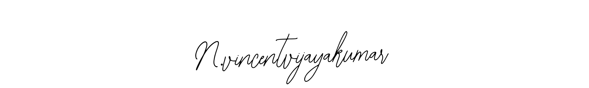 You should practise on your own different ways (Bearetta-2O07w) to write your name (N.vincentvijayakumar) in signature. don't let someone else do it for you. N.vincentvijayakumar signature style 12 images and pictures png