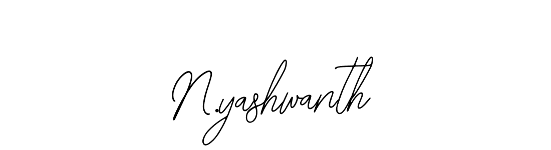 Best and Professional Signature Style for N.yashwanth. Bearetta-2O07w Best Signature Style Collection. N.yashwanth signature style 12 images and pictures png