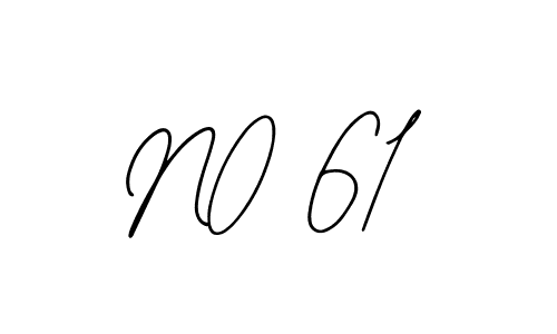 Use a signature maker to create a handwritten signature online. With this signature software, you can design (Bearetta-2O07w) your own signature for name N0 61. N0 61 signature style 12 images and pictures png