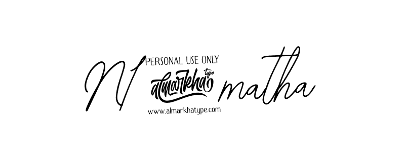 N19matha stylish signature style. Best Handwritten Sign (Bearetta-2O07w) for my name. Handwritten Signature Collection Ideas for my name N19matha. N19matha signature style 12 images and pictures png