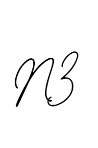 How to make N3 signature? Bearetta-2O07w is a professional autograph style. Create handwritten signature for N3 name. N3 signature style 12 images and pictures png