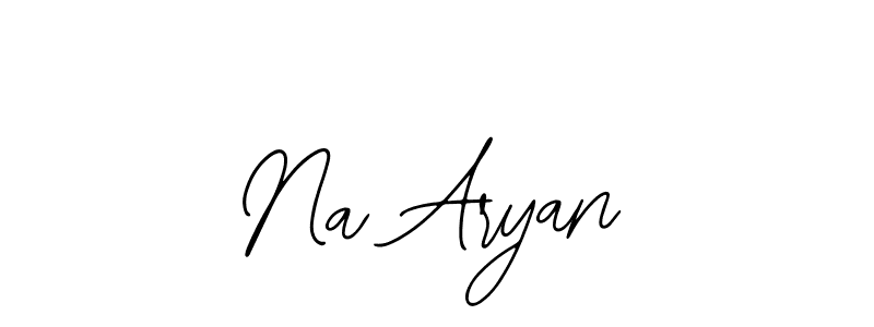 Also we have Na Aryan name is the best signature style. Create professional handwritten signature collection using Bearetta-2O07w autograph style. Na Aryan signature style 12 images and pictures png