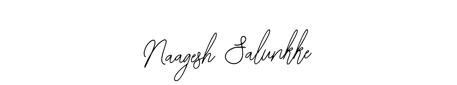 Use a signature maker to create a handwritten signature online. With this signature software, you can design (Bearetta-2O07w) your own signature for name Naagesh Salunkke. Naagesh Salunkke signature style 12 images and pictures png