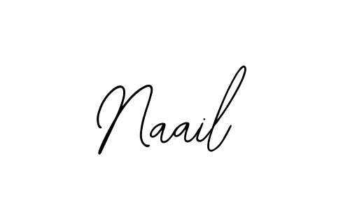 How to make Naail signature? Bearetta-2O07w is a professional autograph style. Create handwritten signature for Naail name. Naail signature style 12 images and pictures png