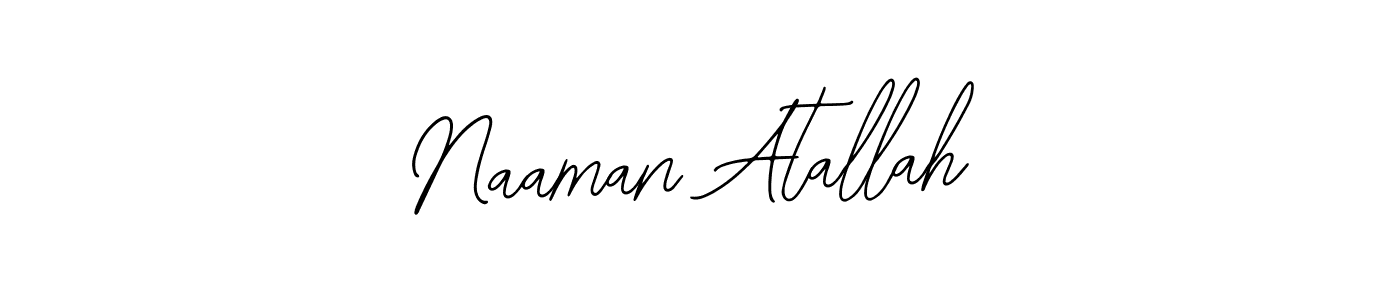 Make a beautiful signature design for name Naaman Atallah. Use this online signature maker to create a handwritten signature for free. Naaman Atallah signature style 12 images and pictures png