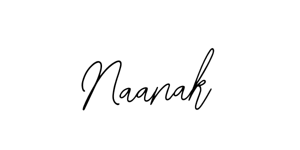 Use a signature maker to create a handwritten signature online. With this signature software, you can design (Bearetta-2O07w) your own signature for name Naanak. Naanak signature style 12 images and pictures png