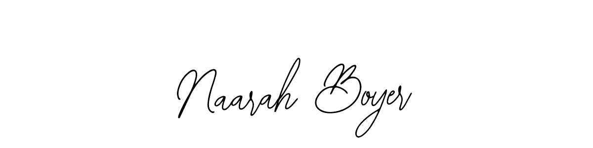 The best way (Bearetta-2O07w) to make a short signature is to pick only two or three words in your name. The name Naarah Boyer include a total of six letters. For converting this name. Naarah Boyer signature style 12 images and pictures png