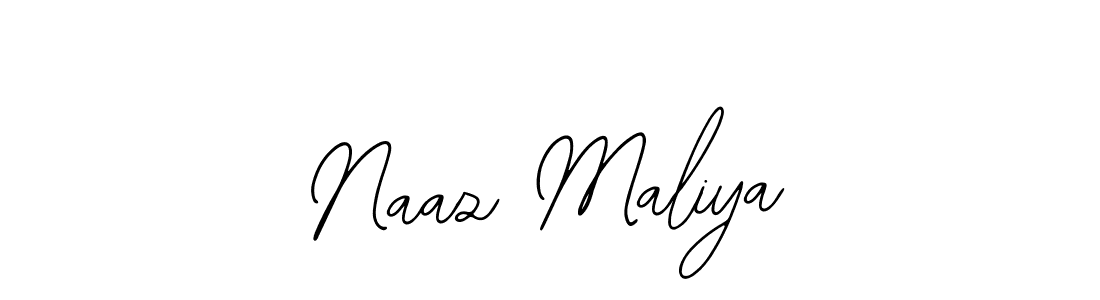 How to make Naaz Maliya signature? Bearetta-2O07w is a professional autograph style. Create handwritten signature for Naaz Maliya name. Naaz Maliya signature style 12 images and pictures png
