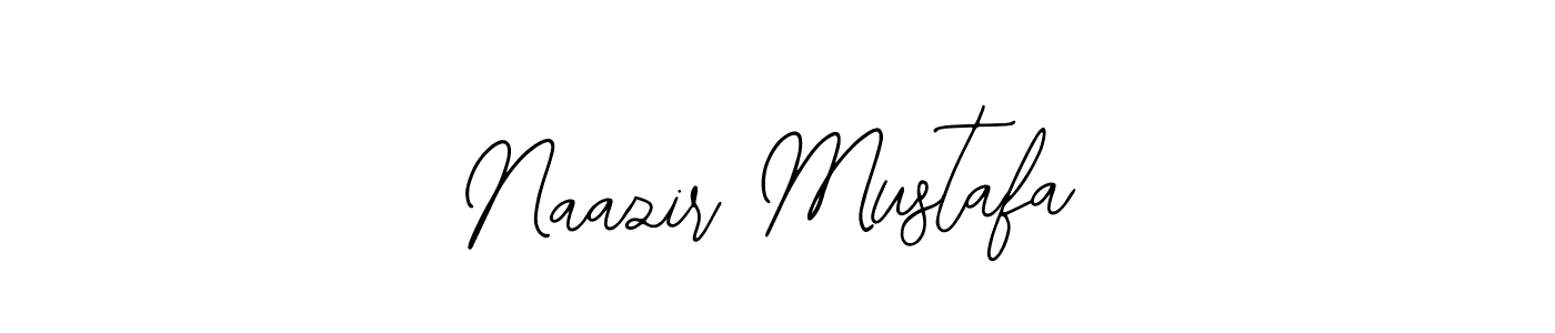 How to Draw Naazir Mustafa signature style? Bearetta-2O07w is a latest design signature styles for name Naazir Mustafa. Naazir Mustafa signature style 12 images and pictures png